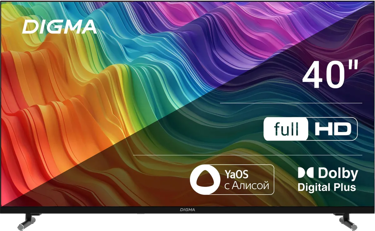 LED-телевизор Digma DM-LED40SBB33 LED-телевизор Digma DM-LED40SBB33