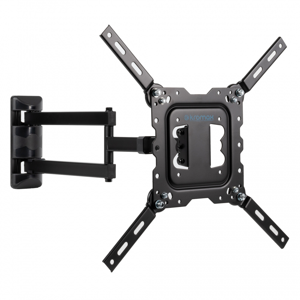 Кронштейн Kromax DIX-18 для ТВ 22"-55", настенный, 5 ст. свободы, до 40 кг, черный