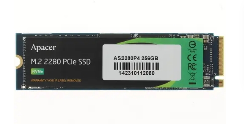 SSD накопитель Apacer AS2280P4 M.2 2280 256Gb