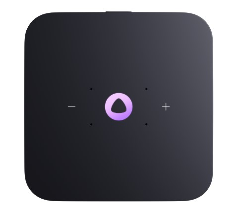 Умная колонка Яндeкс Станция Миди (черный)