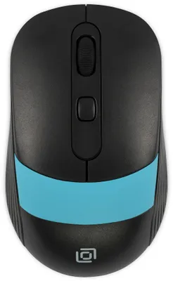 Мышь беспроводная (USB/оптика) Oklick 310MW black/blue Мышь беспроводная (USB/оптика) Oklick 310MW black/blue