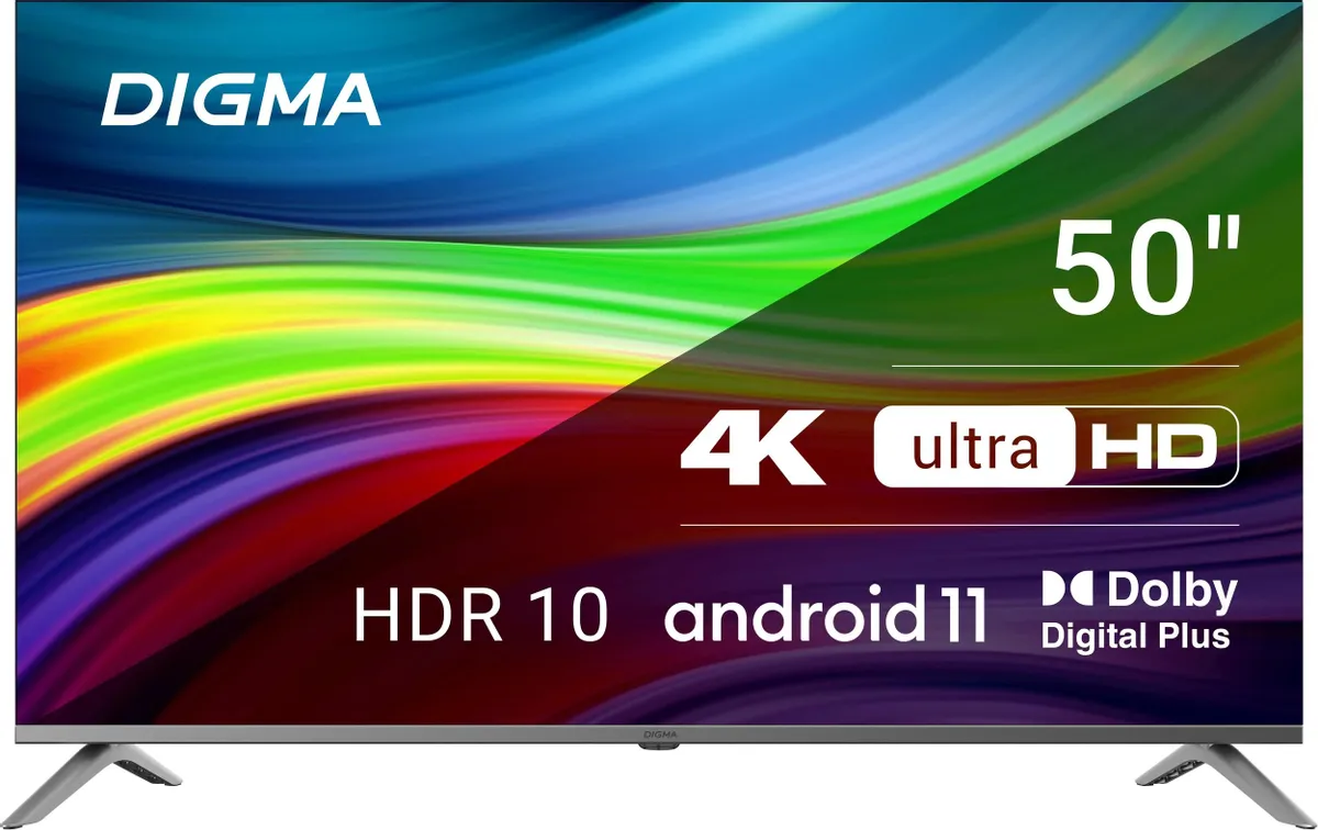 UHD LED-телевизор Digma DM-LED50UBB41