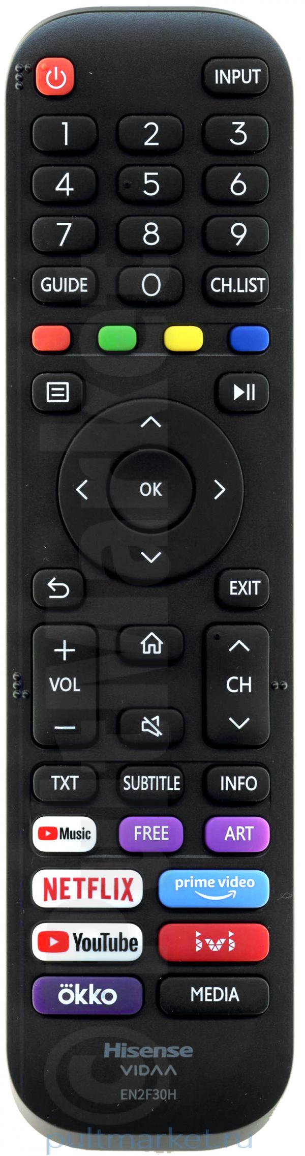 Пульт Управления Hisense EN2F30DO