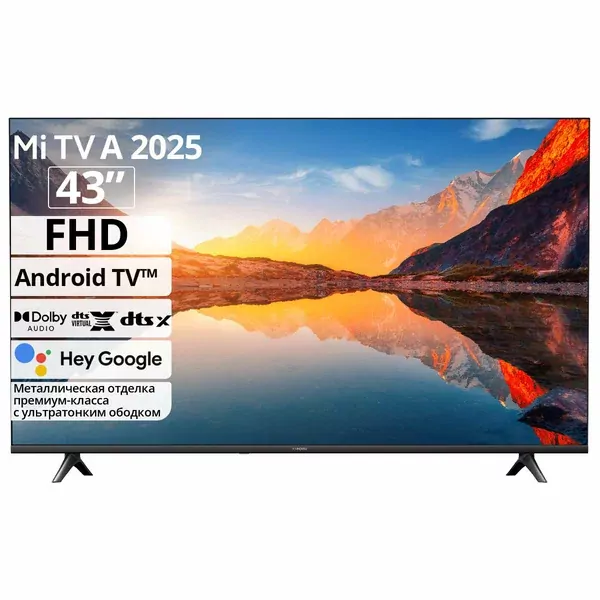 UHD QLED-телевизор Xiaomi Mi TV A Pro 43" 2025