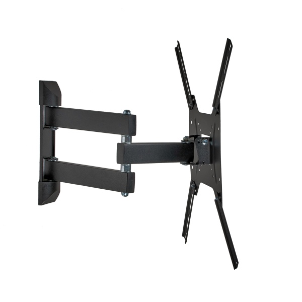 Кронштейн Kromax OPTIMA-404, для ТВ 15"-55", настенный, 5 ст.свободы, наклонно-поворотный, до 35 кг