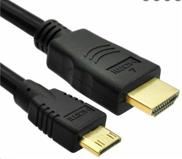 Кабель HDMI - mini HDMI SmartBuy позолоченые контакты, черный 1м