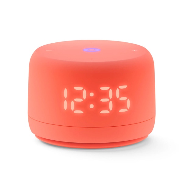 Яндекс Станция Лайт 2 с часами (Коралловый)