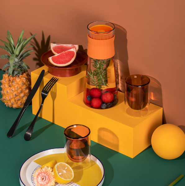 Графин KissKissFish Levitate Water Carafe (оранжевый)