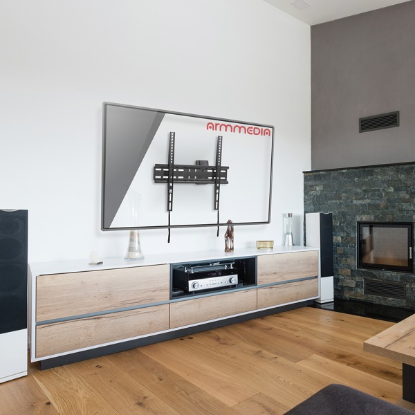 Кронштейн Arm Media LCD-413, для ТВ 26"-55", настенный, 3 ст.свободы, наклонно-поворотный, до 35 кг