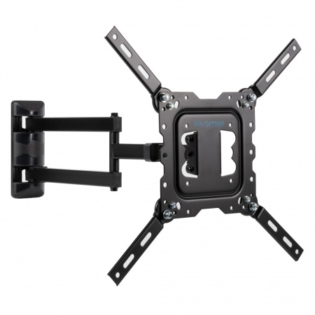 Кронштейн Kromax DIX-18 для ТВ 22"-43", настенный, 5 ст. свободы, до 40 кг, черный