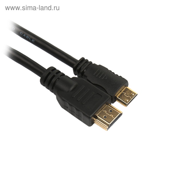 Кабель HDMI - miniHDMI SimaLand черный 1.8 м