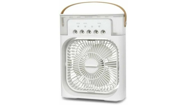 Вентилятор кондиционер с увлажнителем настольный Air Cooler Fan (Белый)