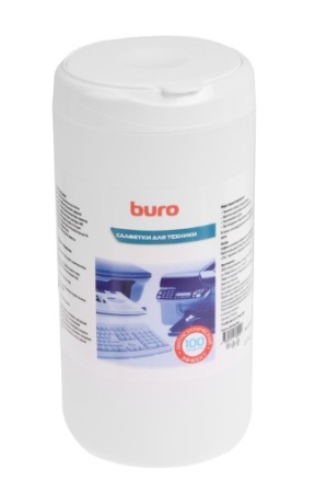 Салфетки Buro BU-Asurface для поверхностей туба 100шт влажных