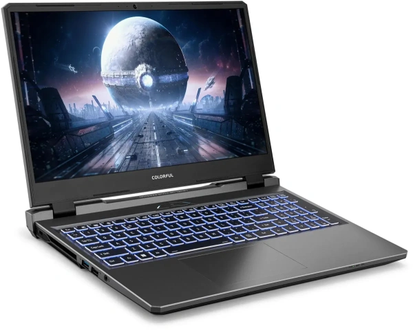 Ноутбук Colorful EVOL P15 24 15.6" [FHD/IPS/144Hz/Intel Core i5-12450H/16Gb/SSD 512Gb/RTX 4050 6Gb/NoOS/Grey]