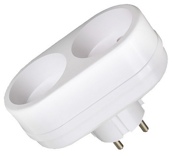 Сетевой двойник TOKER 2T белый