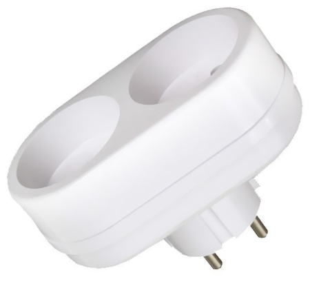 Сетевой двойник TOKER 2T белый