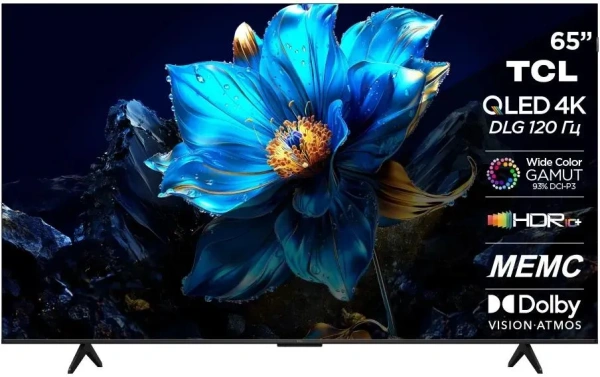 UHD QLED-телевизор TCL 65" 65P7K