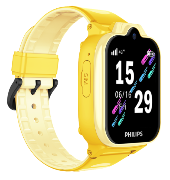 Часы-телефон Philips KIDS W6610 (Желтый)
