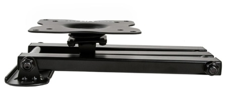 Кронштейн Kromax DIX-15, для ТВ 15"-28", настенный, 5 ст.свободы, наклонно-поворотный, до 30 кг., черный