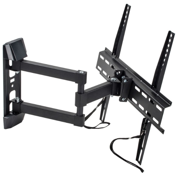 Кронштейн Arm Media LCD-414, для ТВ 26"-55", настенный, 5 ст.свободы, наклонно-поворотный, до 35 кг