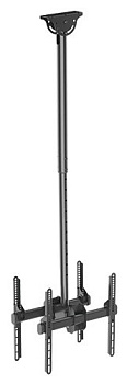 Кронштейн Arm Media LCD-1750, для двух ТВ 26"-65", потолочный, 4 ст.свободы, наклонно-поворотный, каждая сторона до 45 кг