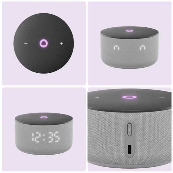 Умная колонка Яндекс Станция Мини 3 (серый)