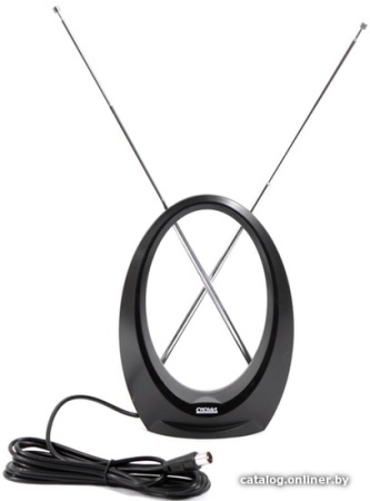 ТВ Антенна Сигнал SAI 615 DVB-T2 ДМВ+МВ активная