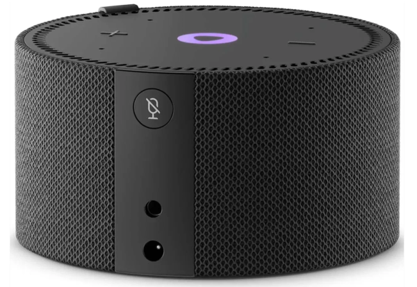 Умная колонка Яндекс Станция Мини Плюс с часами (черный)