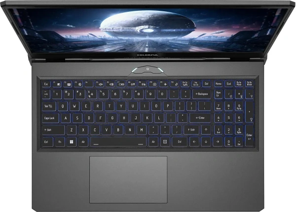 Ноутбук Colorful EVOL P15 24 15.6" [FHD/IPS/144Hz/Intel Core i5-12450H/16Gb/SSD 512Gb/RTX 4050 6Gb/NoOS/Grey]