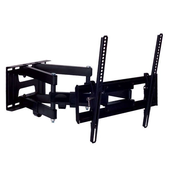 Кронштейн Kromax PIXIS-L-2, для ТВ 26"-65", настенный, 3 ст.свободы, наклонно-поворотный, до 50 кг