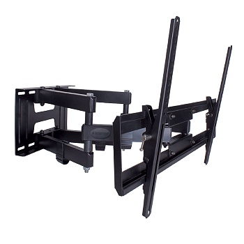 Кронштейн Kromax PIXIS-XL-2 , для ТВ 40"-90", настенный, 4 ст.свободы, наклонно-поворотный, до 50 кг