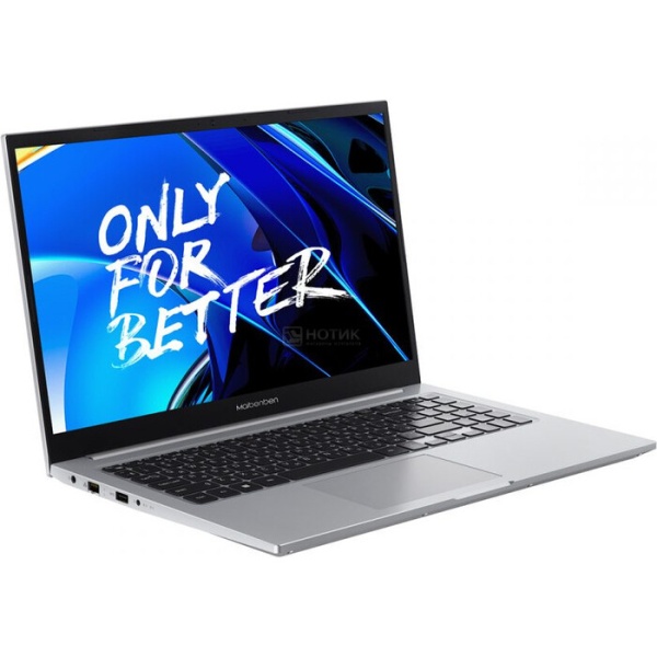 Ноутбук Maibenben M555 15.6" [FHD/IPS/AMD Ryzen 5 5500U/8Gb/SSD 512Gb/AMD Radeon Vega 7/Win11Pro/Silver]