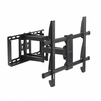 Кронштейн Kromax GALACTIC-57, для ТВ 32"-75", настенный, 5 ст.свободы, наклонно-поворотный, до 60 кг