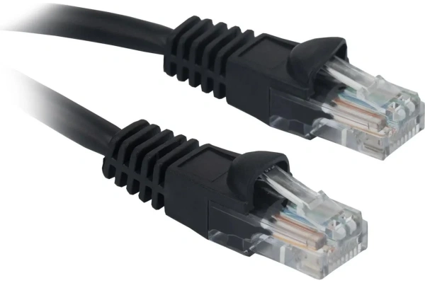 Кабель патч-корд Buro UTP кат.5е 20м черный Кабель патч-корд Buro UTP кат.5е 20м черный