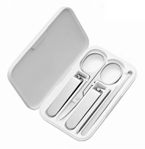 Маникюрный набор Xiaomi MIjia splash-proof nail clippers set version 5 in 1