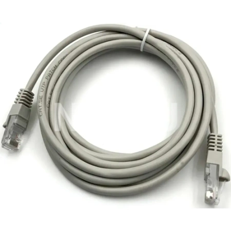 Кабель Патч-корд Premier 1Гбит/с UTP 4 пары cat.5E CCA molded 5м серый