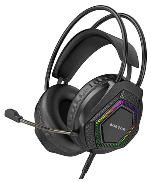 Гарнитура проводная BOROFONE ВО105 (Black)