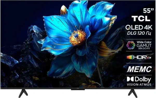 UHD QLED-телевизор TCL 55" 55P7K